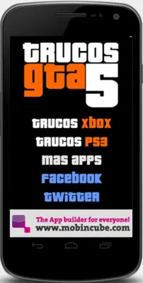 Trucos GTA 5 android App screenshot 1